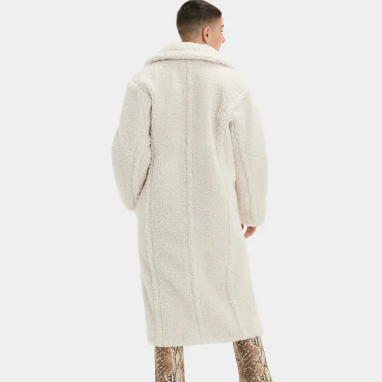 Abrigos largos en tejido peluche UGG Gertrude Long Teddy coat