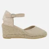 ALPARGATAS BEIGE DE YUTE CON PALA EN ALGODÓN ORGÁNICO COLOR LUZ