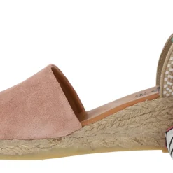Alpargatas de serraje con cintas estampadas