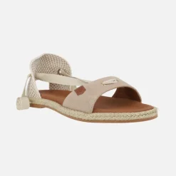 ALPARGATAS PLANAS CON CINTAS CAPRI BOREAL