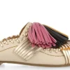 Babuchas de piel con borlas XL Gioseppo Papantla