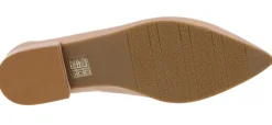 Bailarinas de piel Bluma con tacones forrados de 2 cms