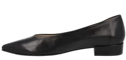 Bailarinas de piel Bluma con tacones forrados de 2 cms