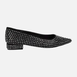 Bailarinas de tacón bajo cubiertas de strass Guida