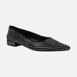 Bailarinas de tacón bajo cubiertas de strass Guida