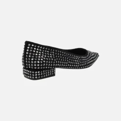 Bailarinas de tacón bajo cubiertas de strass Guida