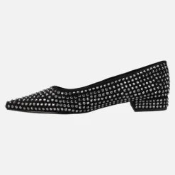 Bailarinas de tacón bajo cubiertas de strass Guida