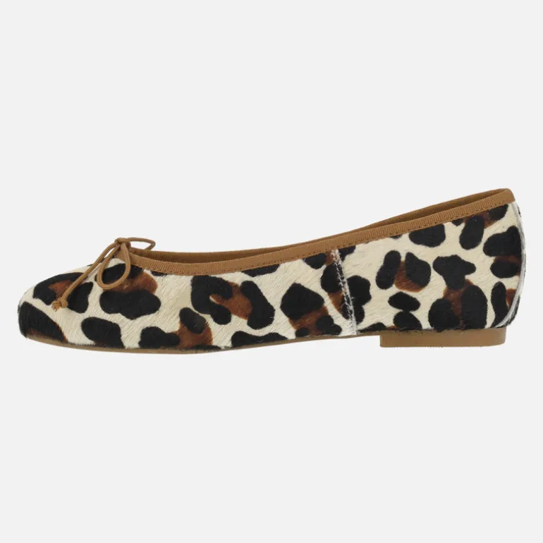 Bailarinas Emma jaguar en pelo animal print leopardo