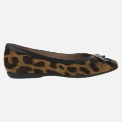 Bailarinas en animal print leopardo Franny