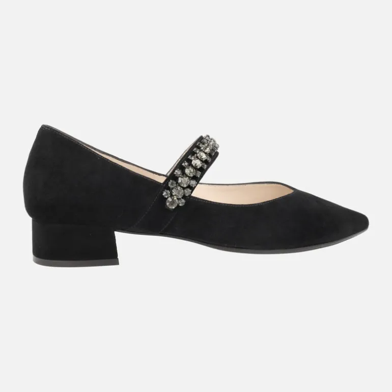 Bailarinas joya para mujer en ante negro Lodi Amin