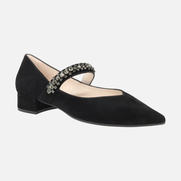 Bailarinas joya para mujer en ante negro Lodi Amin