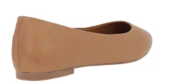 Bailarinas lisas de piel para mujer