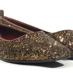 Bailarinas planas de glitter