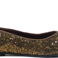 Bailarinas planas de glitter