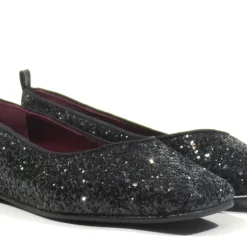 Bailarinas planas de glitter