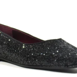 Bailarinas planas de glitter