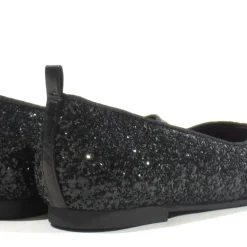 Bailarinas planas de glitter