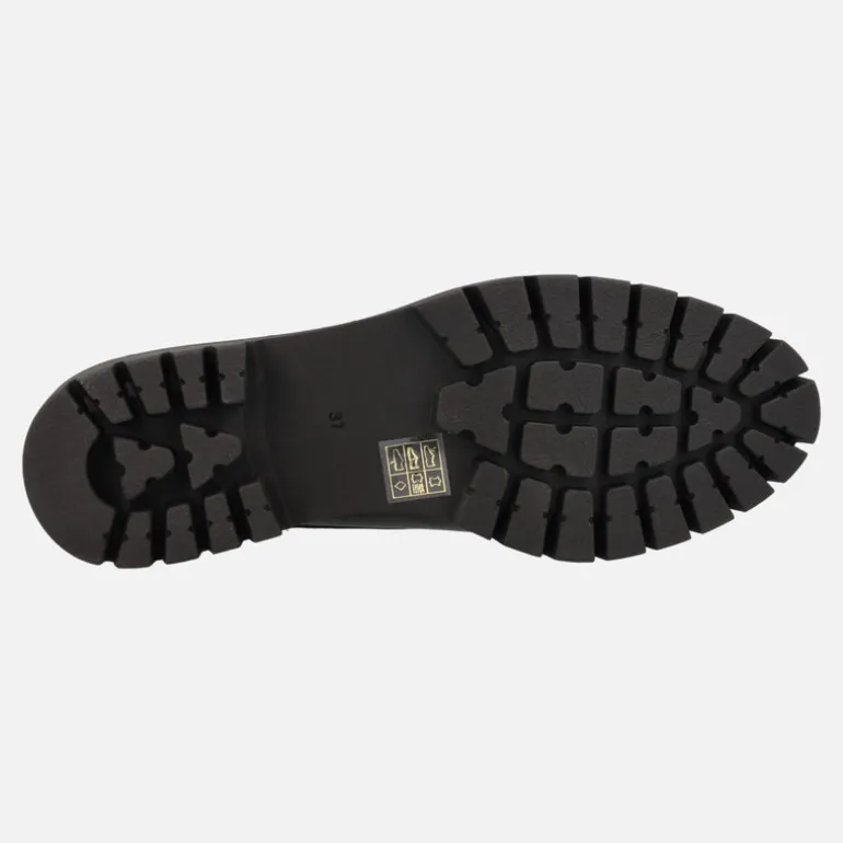 Blucher liso con piso de goma Lince