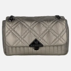 Bolsos acolchados Lotus con tapa y asa de cadena