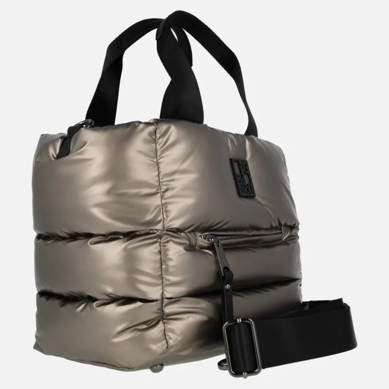 Bolsos acolchados multiposición en tejido Tecno de Pepe Moll