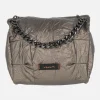Bolsos acolchados y metalizados para mujer