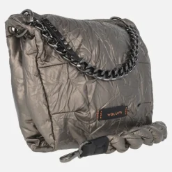 Bolsos acolchados y metalizados para mujer