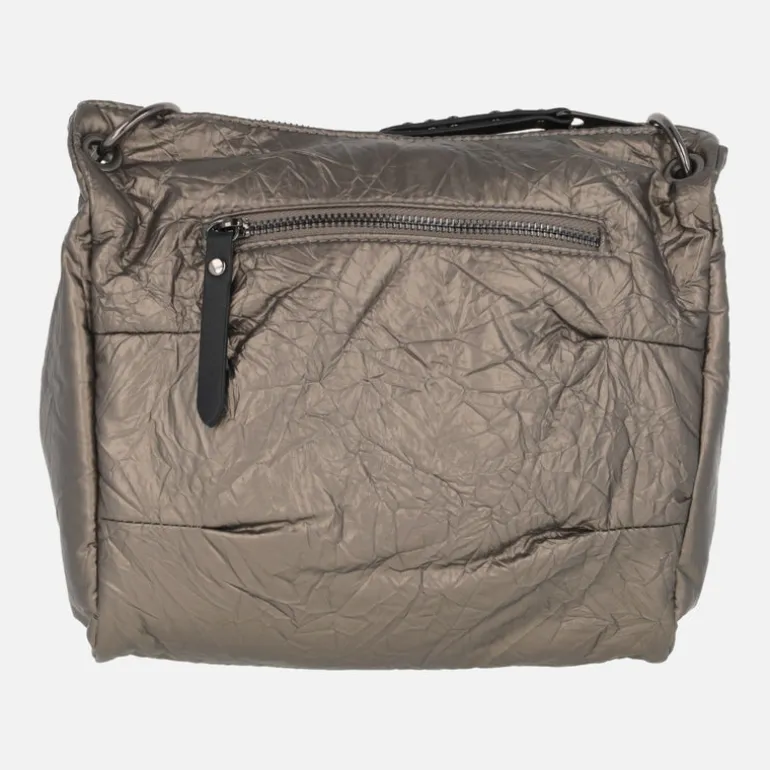 Bolsos acolchados y metalizados para mujer