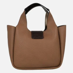 Bolsos Alaska en color cuero con asa bandolera