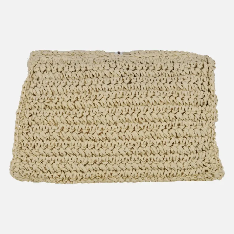 Bolsos bandolera Ander en tejido rafia con bordado Mtng