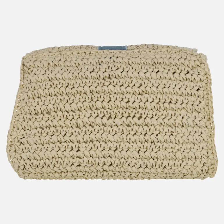 Bolsos bandolera Ander en tejido rafia con bordado Mtng