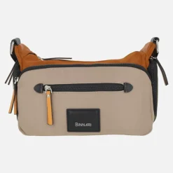 Bolsos bandolera con múltiples bolsillos Estepona multi canela