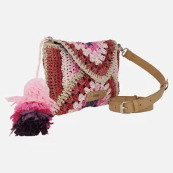Bolsos bandolera Dari con solapa y adorno de borla