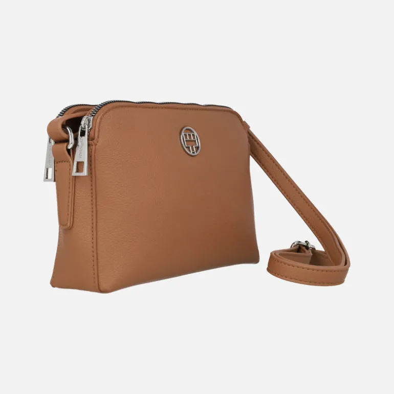 Bolsos bandolera de estilo clásico Torrens con logo metálico