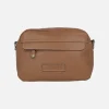Bolsos bandolera de piel con bolsillos