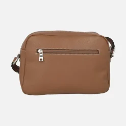Bolsos bandolera de piel con bolsillos