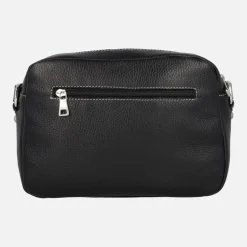 Bolsos bandolera de piel con bolsillos
