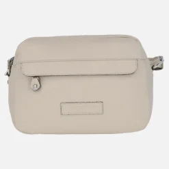 Bolsos bandolera de piel con bolsillos