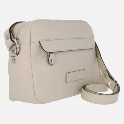 Bolsos bandolera de piel con bolsillos