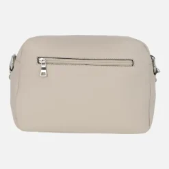 Bolsos bandolera de piel con bolsillos