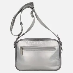 Bolsos bandolera en tejido plata Cloud