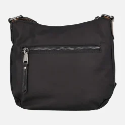 Bolsos bandolera en tejido nylon con maxi bolsillo delantero