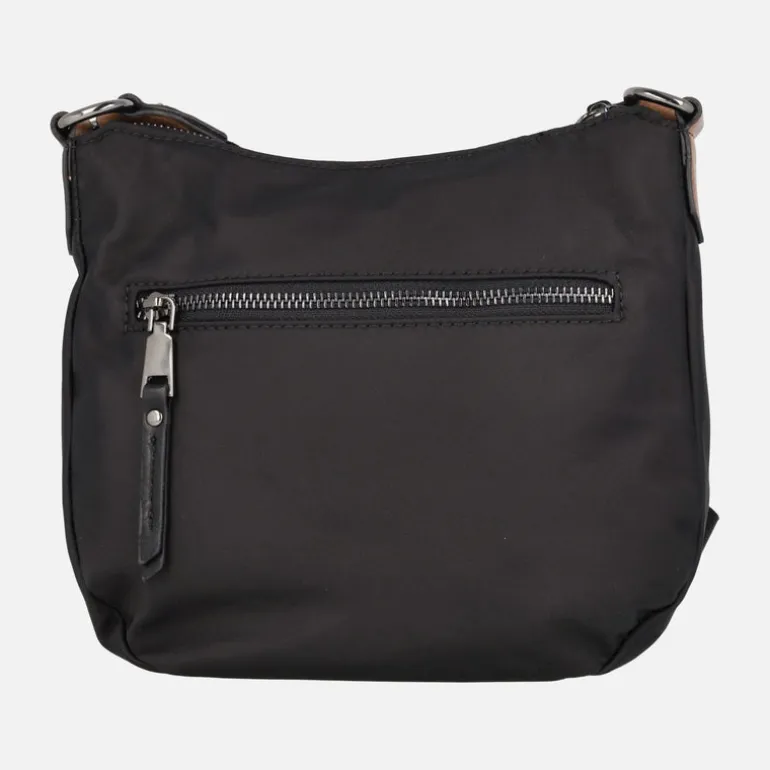 Bolsos bandolera en tejido nylon con maxi bolsillo delantero