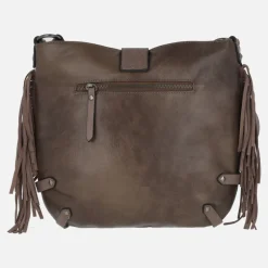 Bolsos bandolera en tejido étnico con flecos de Volum