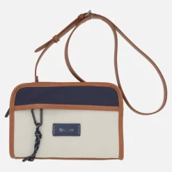 Bolsos bandolera en tejido bicolor Nervion