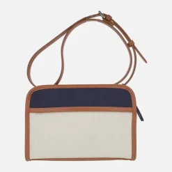 Bolsos bandolera en tejido bicolor Nervion