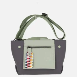 Bolsos bandolera Pepe moll en combinado gris - menta