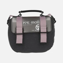 Bolsos bandolera Pepe Moll en combinado multimaterial