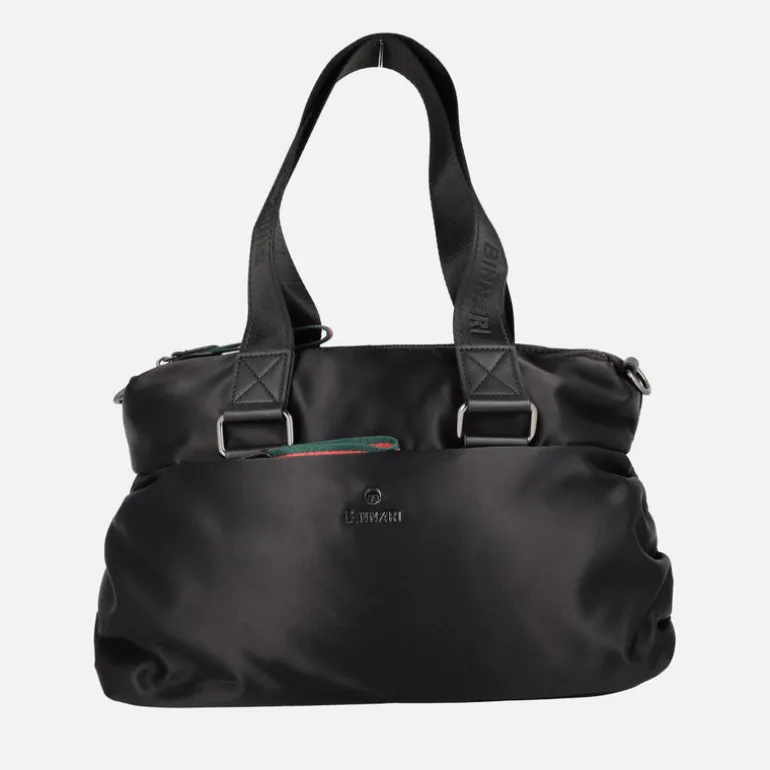 Bolsos de dos asas en tejido nylon con bandolera incluída