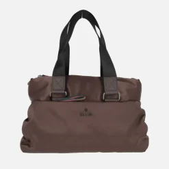 Bolsos de dos asas en tejido nylon con bandolera incluída
