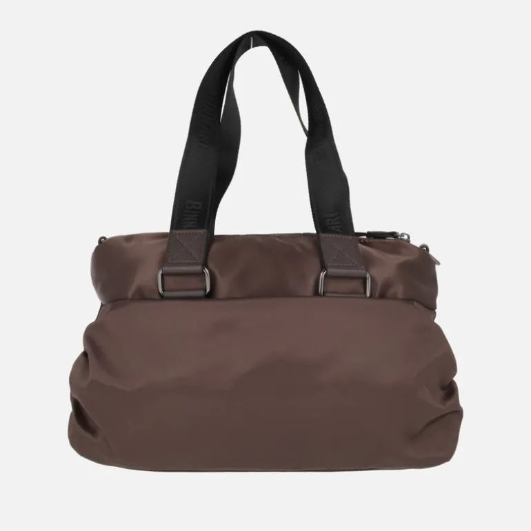 Bolsos de dos asas en tejido nylon con bandolera incluída